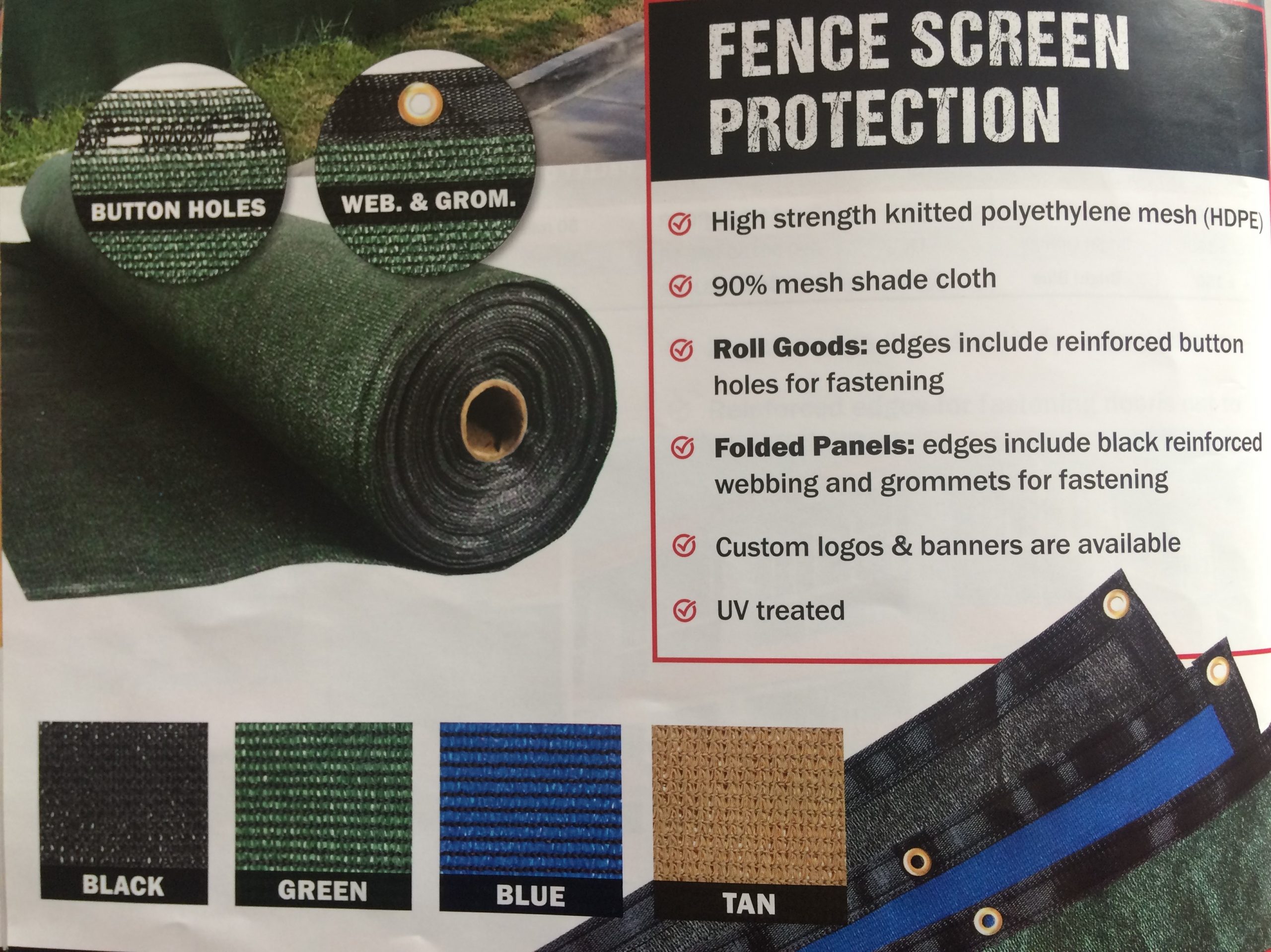Plastic Snow / Safety Fence, Privacy  Wind Screens, T-Post